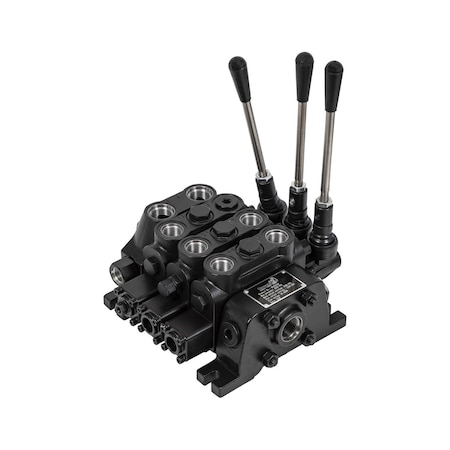 Buyers Products 21 GPM Valves 4-Way with 2 Port Reliefs and Power Beyond BV20344P